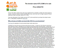 Tablet Screenshot of kitc.com